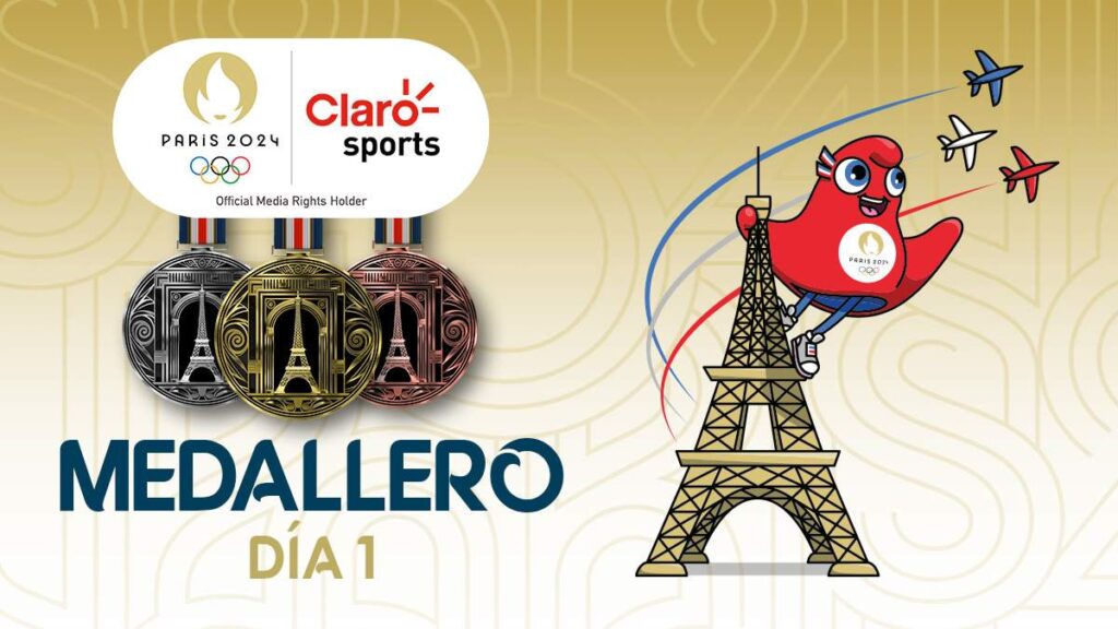 Medallero Juegos Olímpicos Paris 2024, en vivo hoy 27 de julio