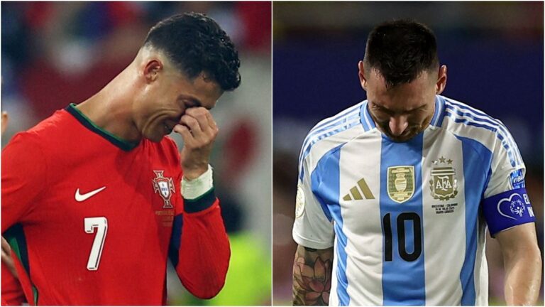 Messi y CR7 se despiden del fútbol de élite entre lágrimas