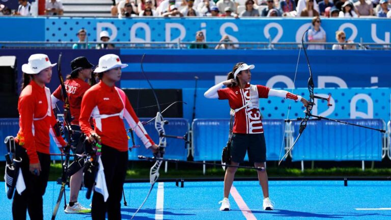 Highlights de tiro con arco en Paris 2024: Resultados del México vs China en semifinales de la prueba por equipos femenil