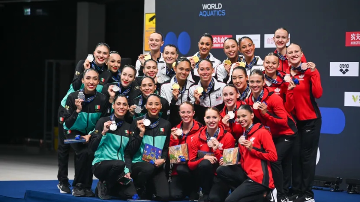 El Equipo Mexicano De Natación Artística Cierra Su Preparación Rumbo A ...