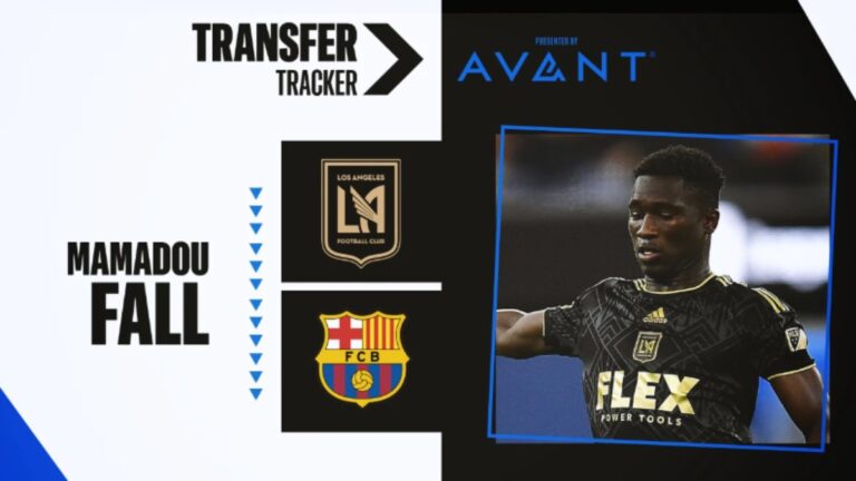 Baja importante para el LAFC: Mamadou Fall dejará Los Ángeles para unirse al Barcelona B