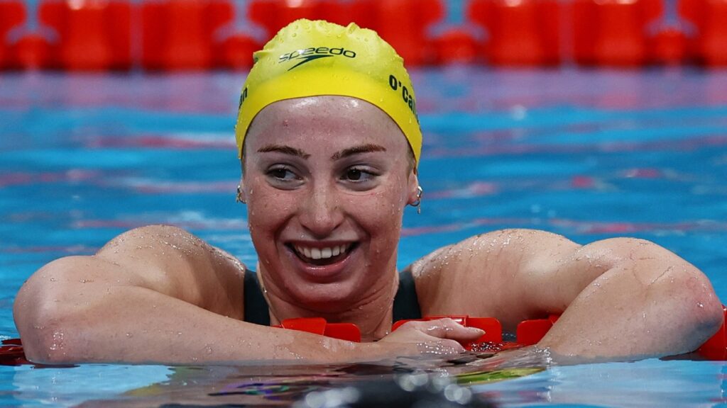 Australia hizo el 1-2 en la prueba de 200m libre femenil de la natación olímpica | Reuters