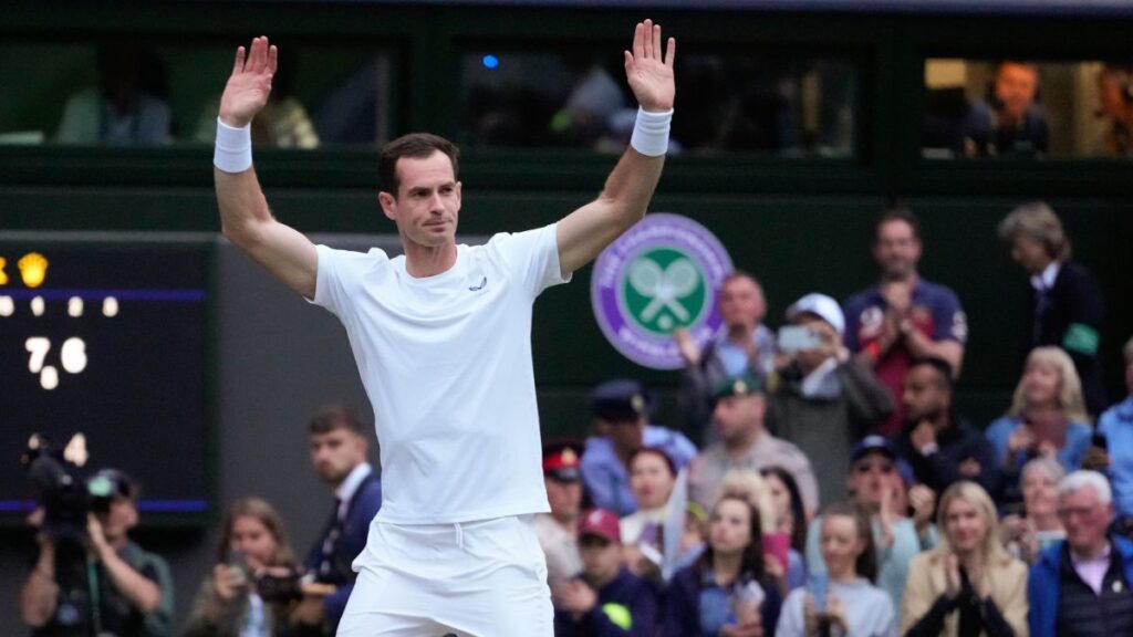 Andy Murray se va tras la salida de Raducanu | AP Foto/Kirsty Wigglesworth