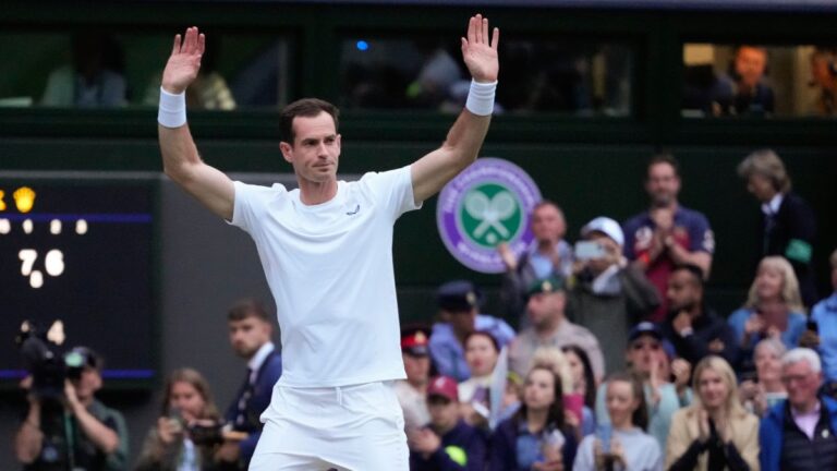 Andy Murray y un desafortunado retiro tras el abandono de Emma Raducanu en Wimbledon