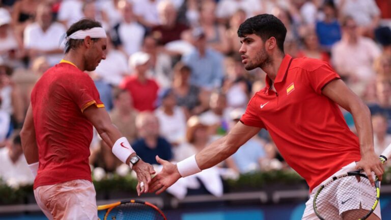 Highlights de tenis en Paris 2024: Resultado de los cuartos de final de dobles, Rafael Nadal y Carlos Alcaraz vs Rajeev Ram y Austin Krajicek