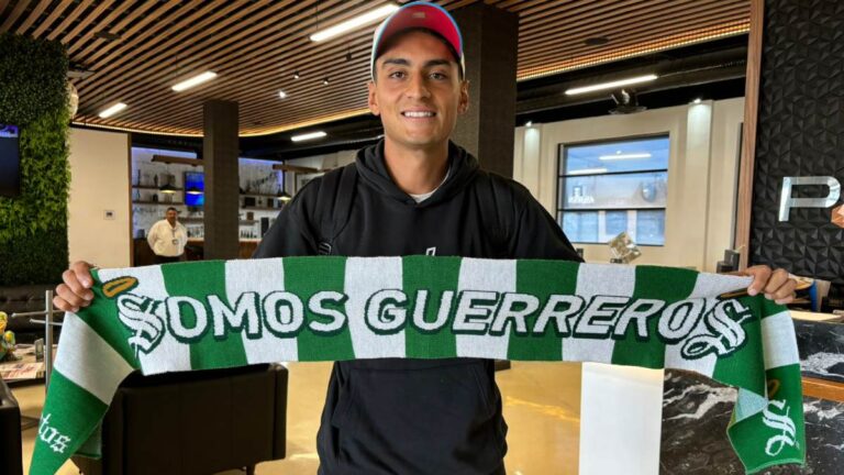 Santiago Naveda llega a Santos en calidad de préstamo