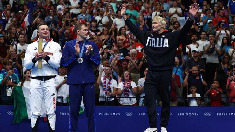 Nicolo Martinenghi suma la primera medalla de oro para Italia en los Juegos Olímpicos Paris 2024