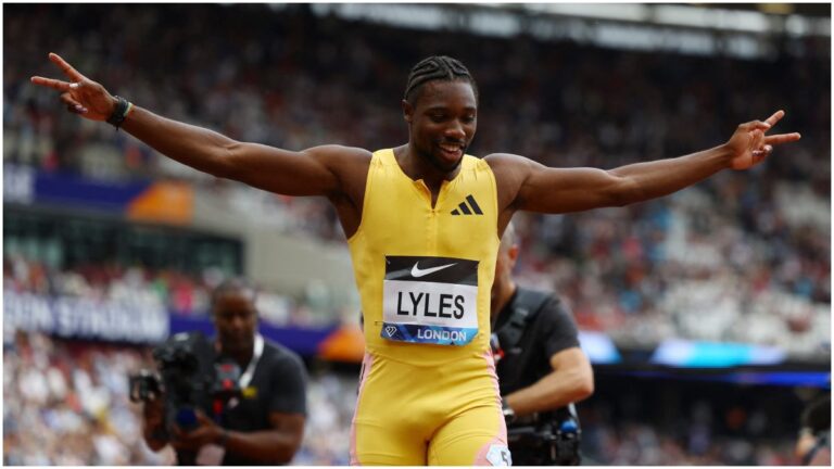 Noah Lyles rompe su récord personal en la Liga Diamante previo a los Juegos Olímpicos de Paris 2024