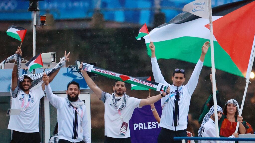 Palestina en la Inauguración de Paris 2024