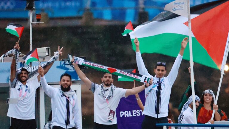 Palestina se presenta en la Ceremonia de Inauguración de Paris 2024 en medio de aplausos y ovaciones