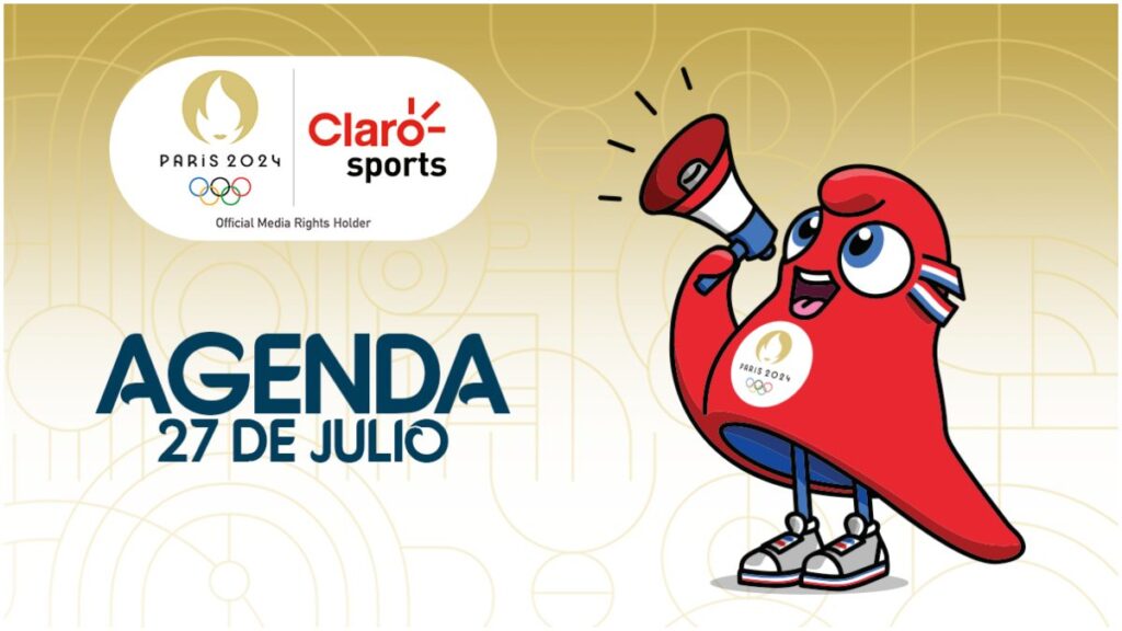 PARIS2024_Agenda_27julio | Claro Sports