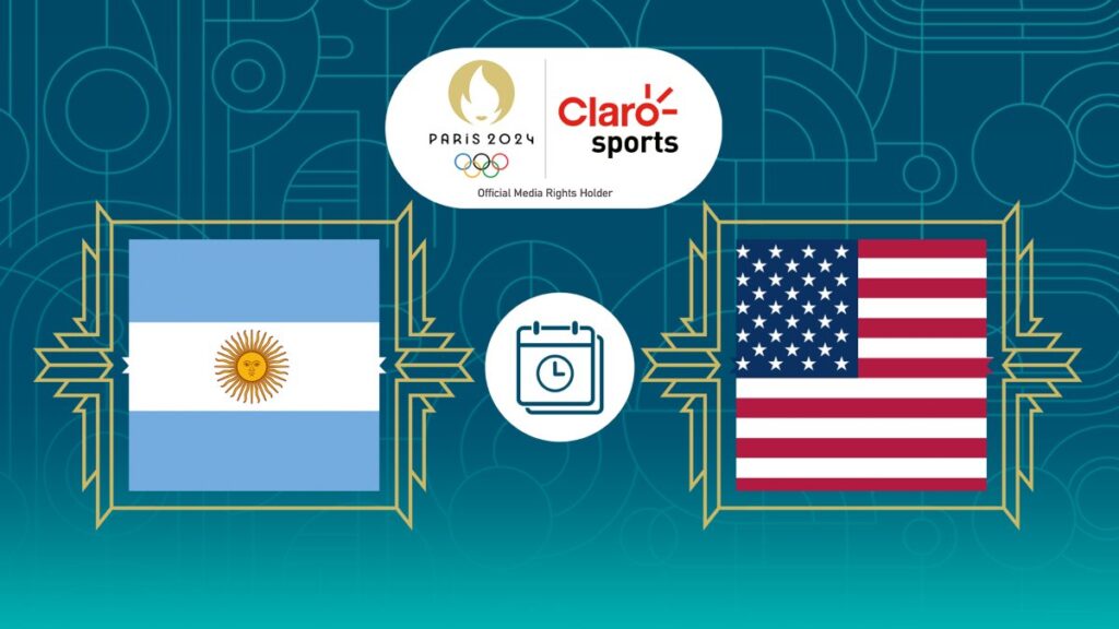 Argentina vs Estados Unidos, voleibol masculino, Juegos Olímpicos Paris 2024