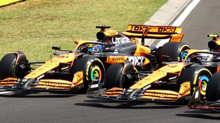 Polémica orden de McLaren: Norris, obligado a dar el primer lugar a Piastri