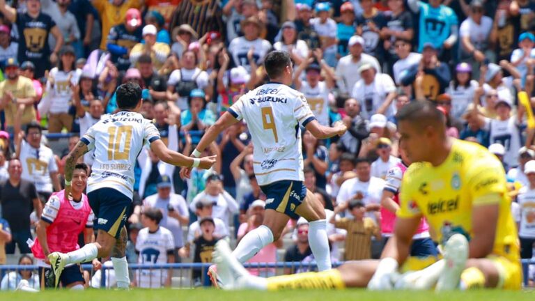 Pumas vs León: Doblete de Jorge Ruvalcaba que da forma a la goleada