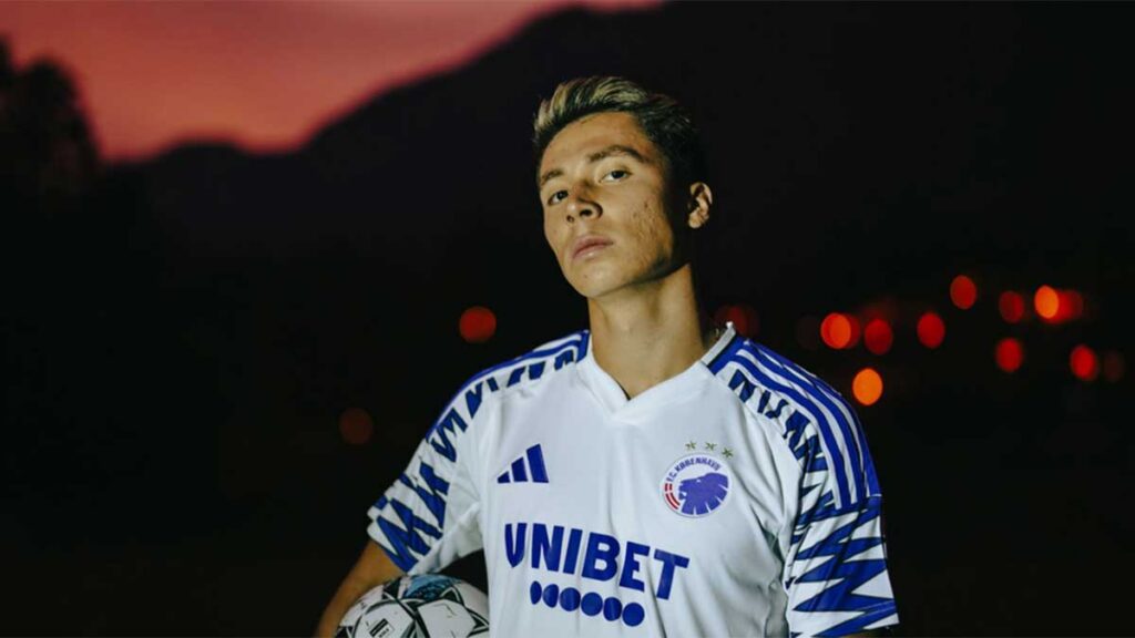 Rodrigo Huescas firma por cinco años. Foto: fck.dk