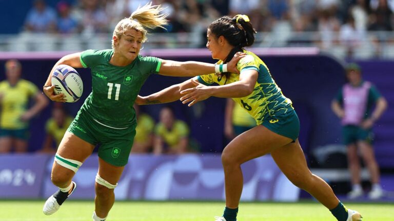 Highlights de rugby 7 en Paris 2024: Resultados de Australia vs Irlanda del Grupo B femenil