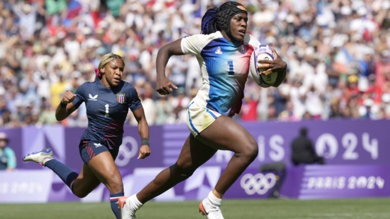 Highlights de rugby 7 Paris 2024: Resultados Estados Unidos vs Francia del Grupo C femenil