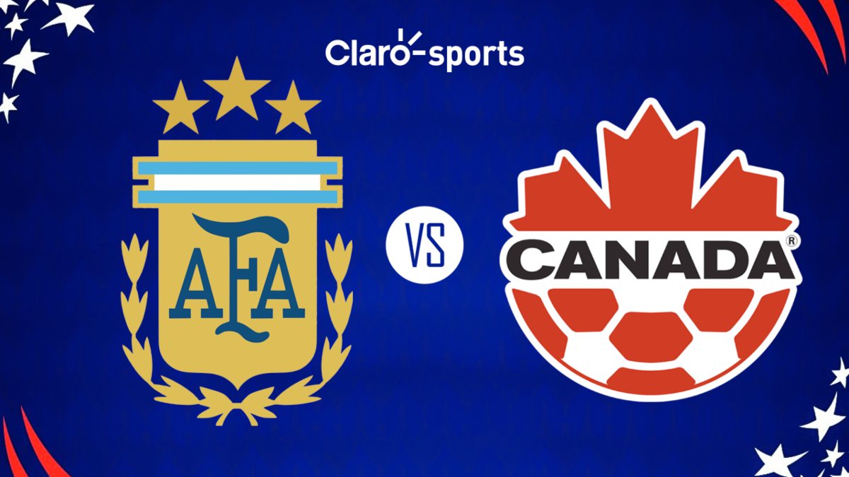 Argentina vs Canadá, en vivo el partido por las semifinales de Copa ...