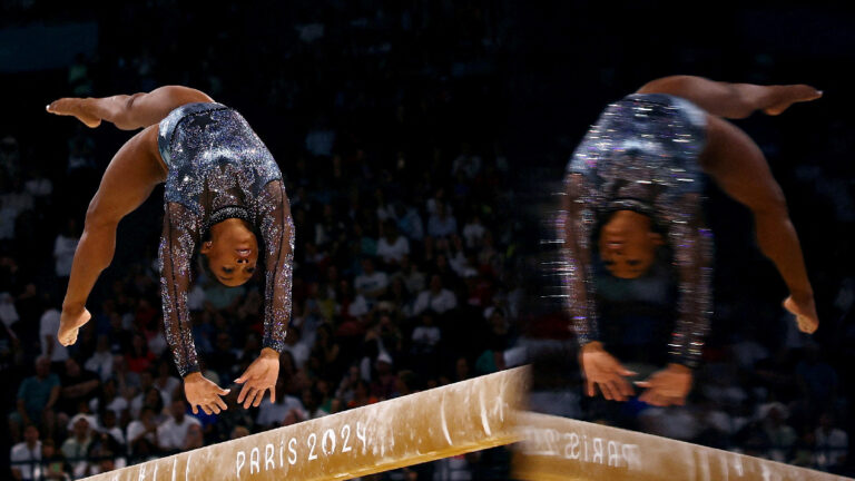 Highlights de gimnasia artística en Paris 2024: Simone Biles brilla en la viga de equilibrio