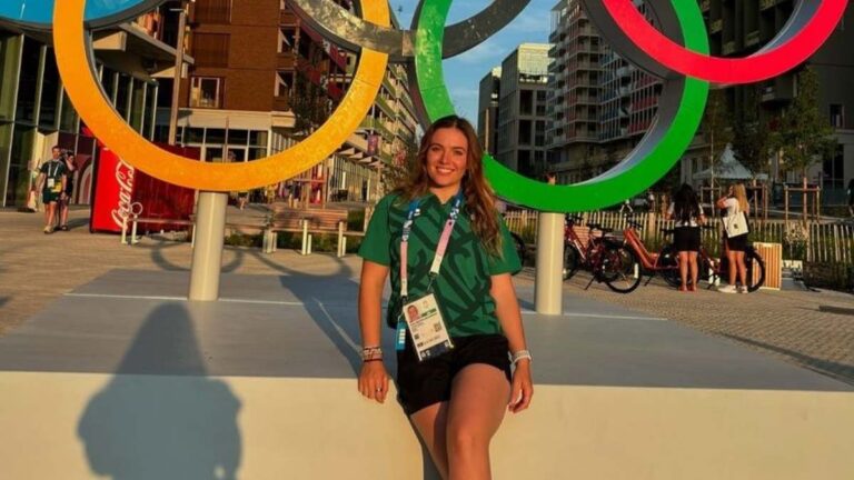 Sofía Reinoso muestra su primer entrenamiento oficial en Paris 2024