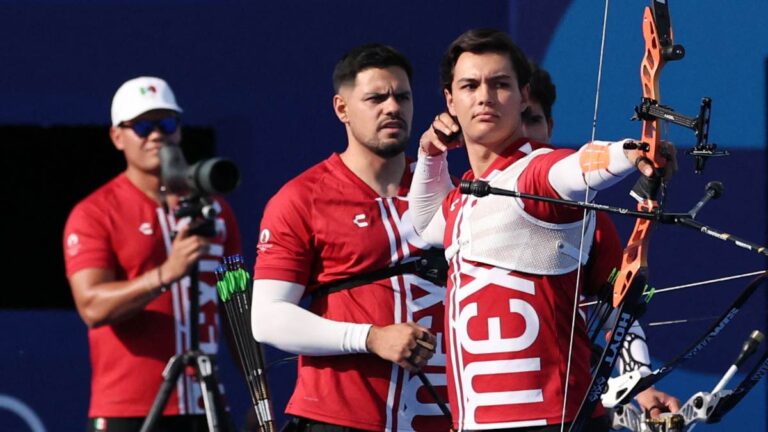 Mexicanos Matías Grande, Carlos Rojas y Bruno Martínez, eliminados en tiro con arco de Paris 2024