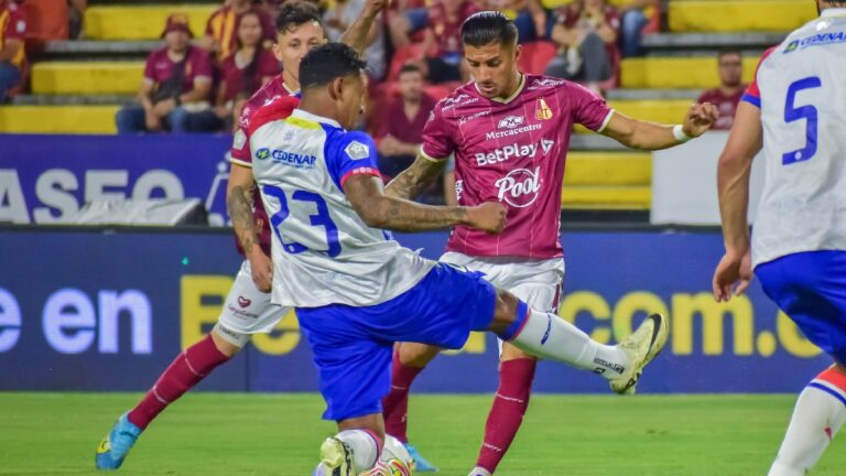 Yeison Guzmán brilla y Tolima vence al Pasto