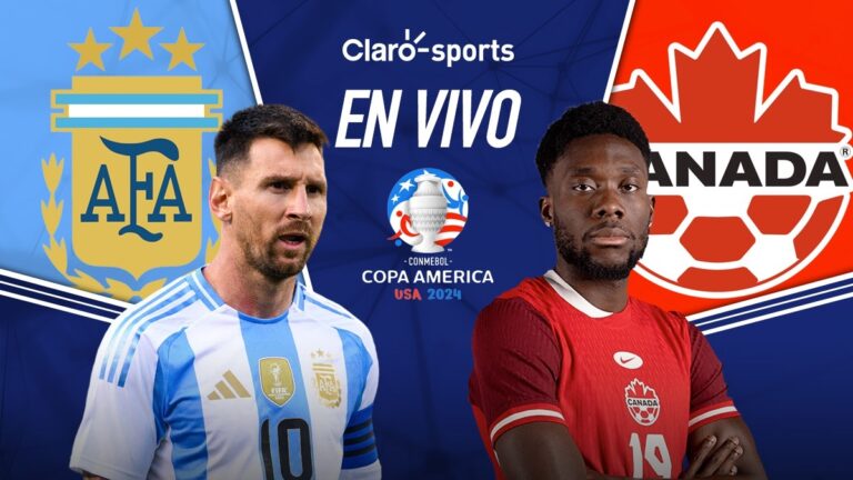 Argentina vs Canadá, en vivo el partido por la Semifinal de la Copa América 2024