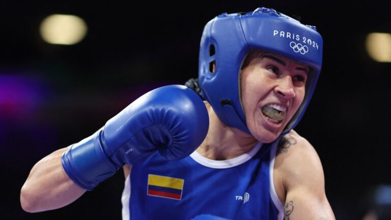 Yeni Arias se exhibe ante Preeti Pawar y avanza a los cuartos de final del boxeo en Paris 2024