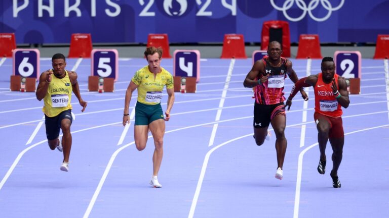 Jhonny Rentería y Ronal Longa, eliminados en los 100 metros planos de atletismo