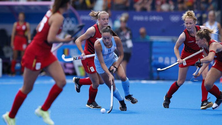 Highlights de hockey sobre pasto en Paris 2024: Resultado del Argentina vs Bélgica por la medalla de bronce femenil