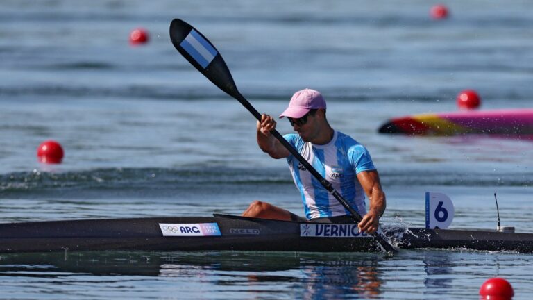 Agustín Vernice termina cuarto en la final del canotaje velocidad en Paris 2024