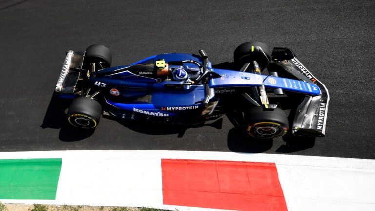 Franco Colapinto en el Gran Premio de Italia: resultados y cómo le fue en las prácticas libres