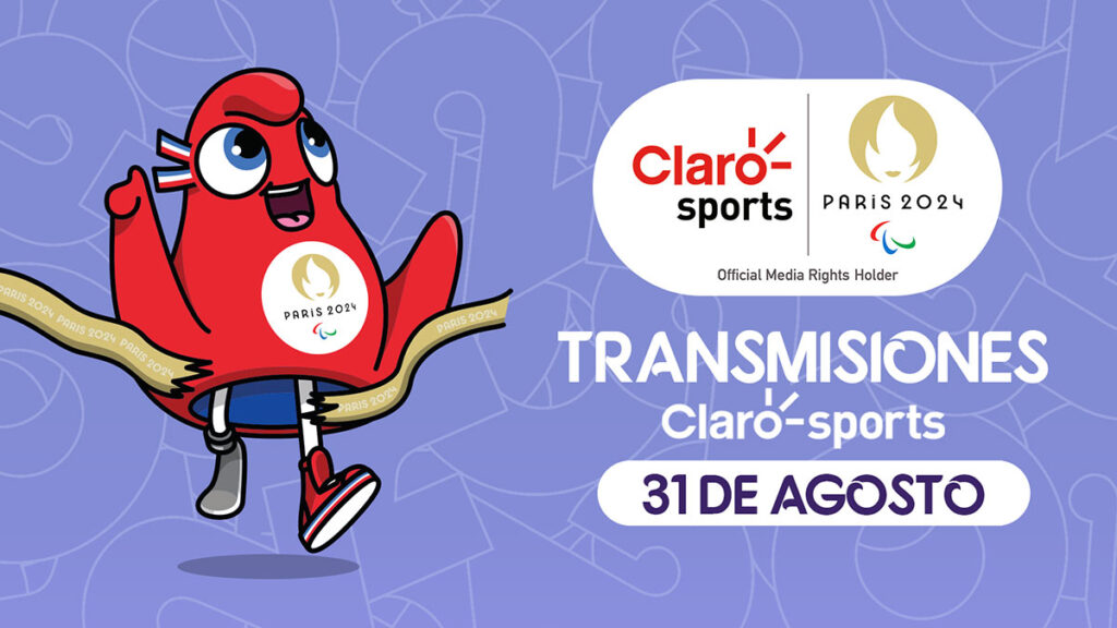 Agenda de transmisiones Claro Sports Paralímpicos Paris 2024