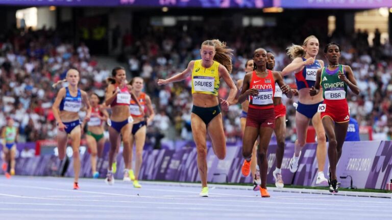 Highlights de atletismo en Paris 2024: Resultados de la primera ronda de los 5000m femenil