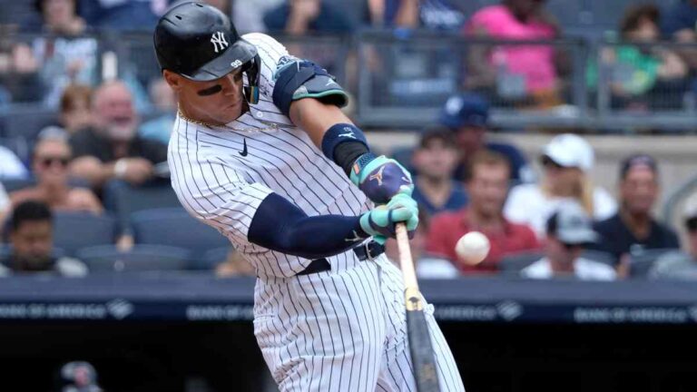 Aaron Judge llega a 48 cuadrangulares en la blanqueada de Yankees ante Cleveland