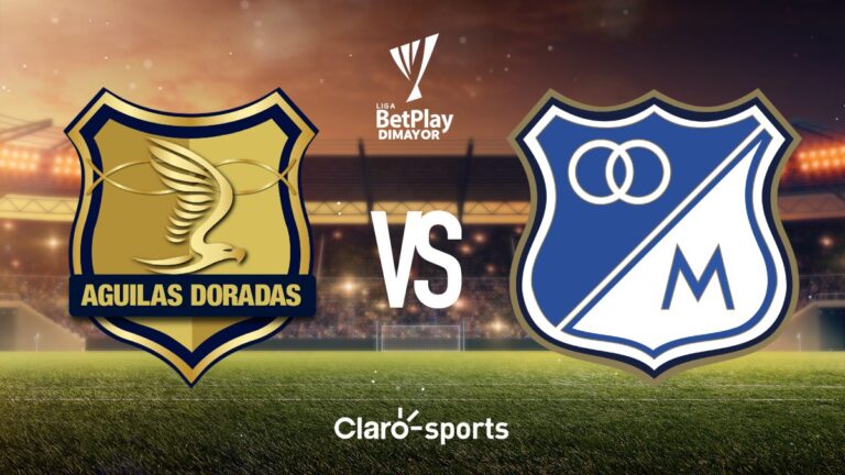 Águilas Doradas vs Millonarios en vivo la Liga BetPlay Dimayor 2024-II: resultado y goles de la fecha 7, en directo online