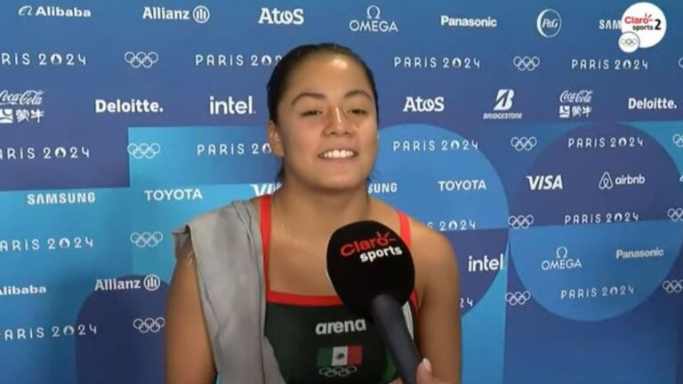 Alejandra Estudillo: “Ni siquiera iba a estar en Paris 2024 y pasar a una semifinal olímpica es muy bueno”