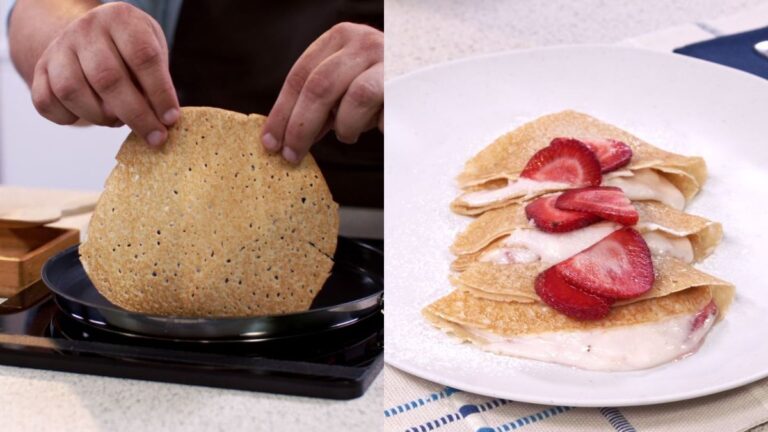 El sabor de la victoria en cada bocado con Alpura y Claro Sports: Crepas con fresas 