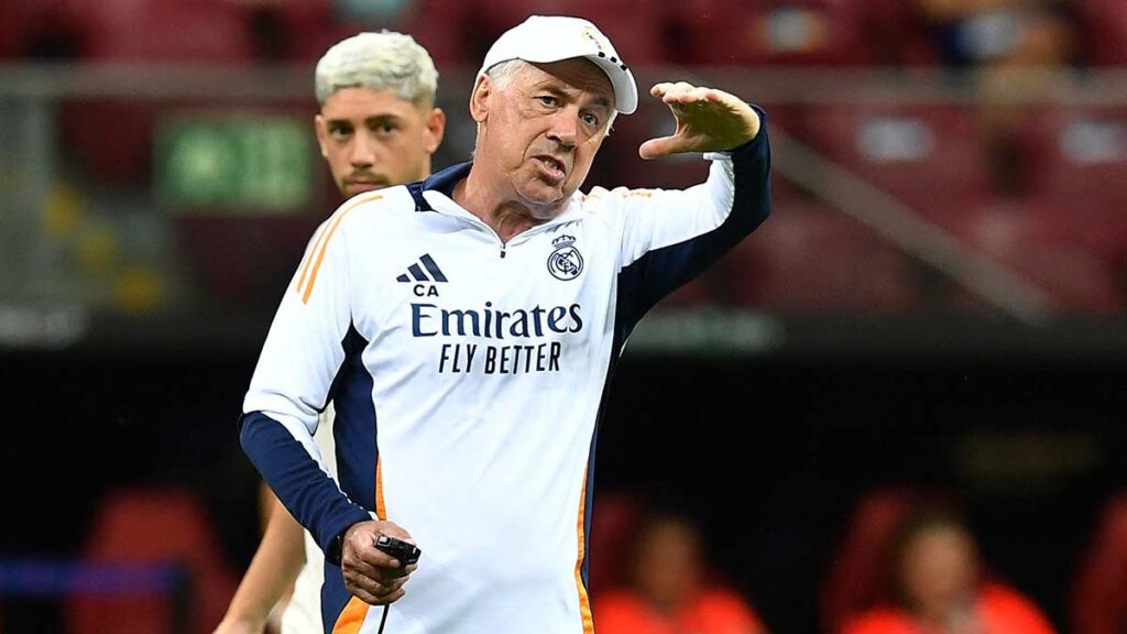 Ancelotti podría superar en la temporada a Miguel Muñoz. Reuters