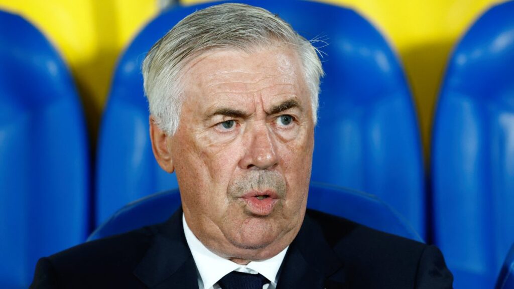 Carlo Ancelotti, director técnico del Real Madrid