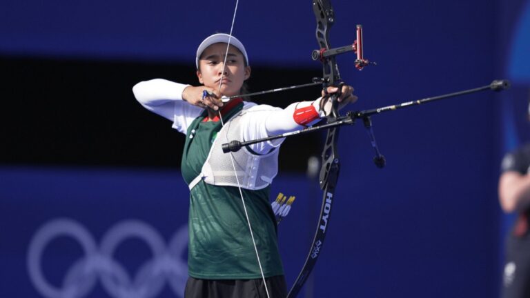 Ángela Ruiz queda fuera en los 32avos de final en la competencia individual de tiro con arco femenil