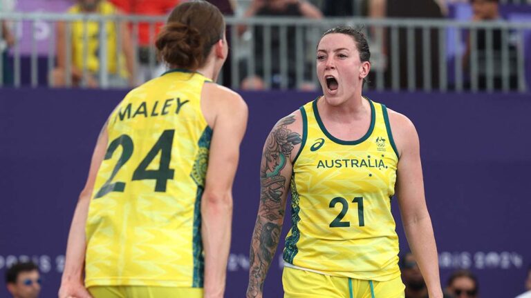 Australia alcanza el liderato con su doble victoria en el basket 3×3 femenil