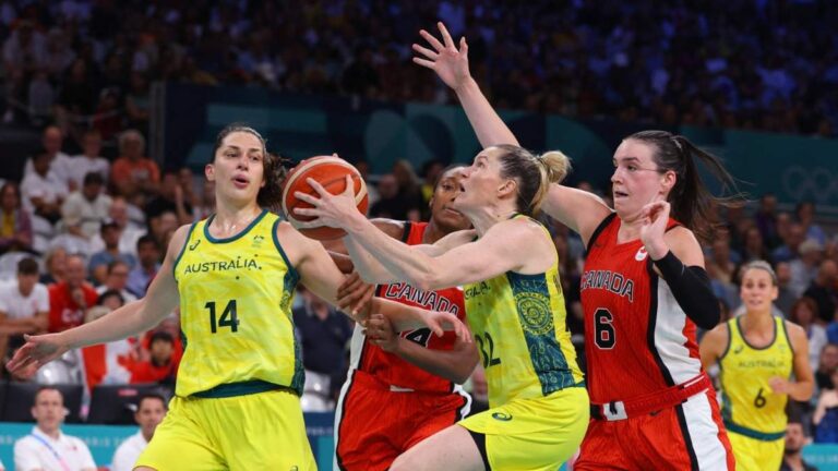 Highlights de básquetbol en Paris 2024: Resultado de Australia vs Canadá del Grupo A femenil