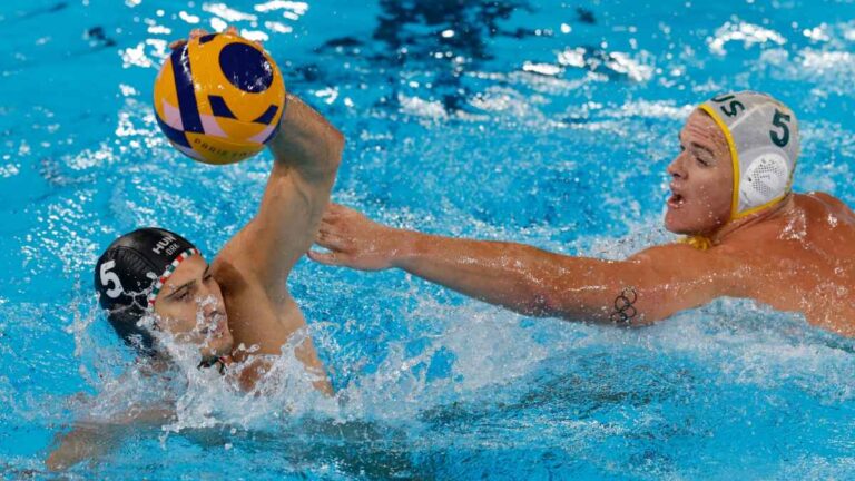 Highlights de waterpolo en Paris 2024: Resultado de Australia vs Hungría Grupo B varonil