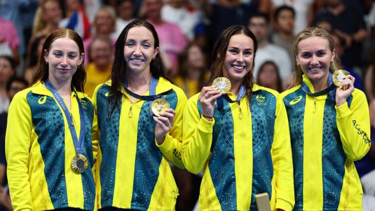 Highlights de natación en Paris 2024: Resultado de la final de 4x200m estilo libre femenil