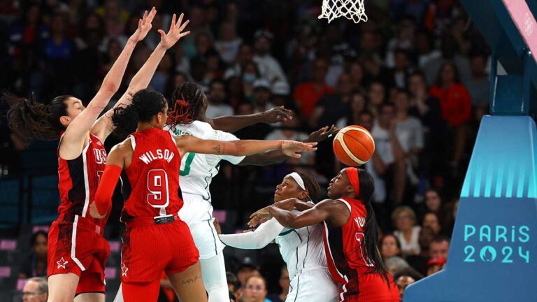 Highlights de básquetbol en Paris 2024: Resultados del Estados Unidos vs Nigeria de los cuartos de final femenil