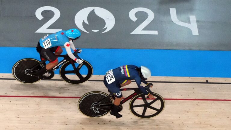 Highlights de ciclismo de pista en Paris 2024: Resultados de los cuartos de final velocidad femenil