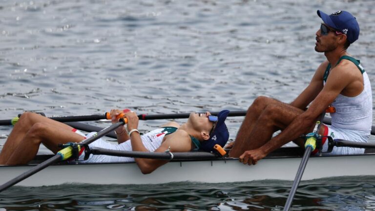 México culmina en cuarto lugar dentro de la Final B del doble scull varonil ligero del remo en Paris 2024