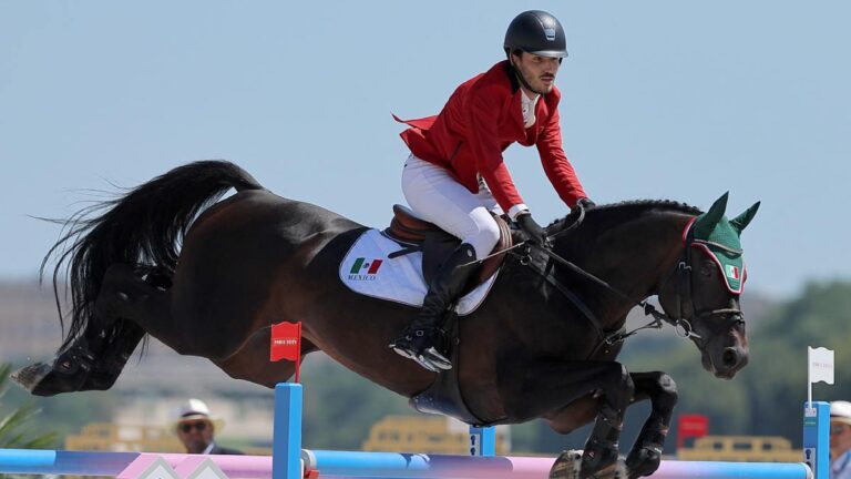 El mexicano, Andrés Azcárraga, avanza a la final del salto individual en ecuestre