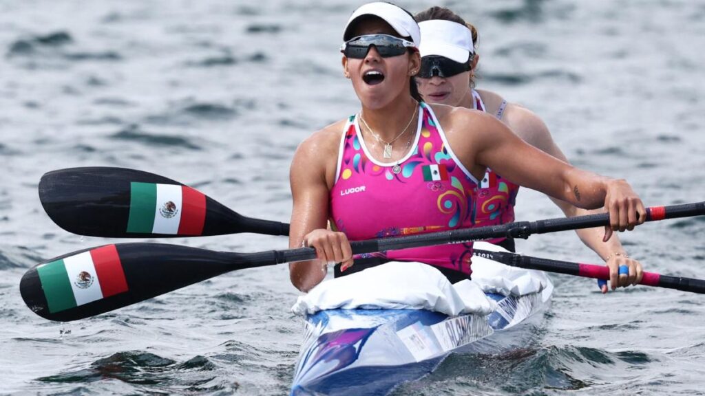 Beatriz Briones y Karina Alanís terminan en segundo lugar de la Final B dentro de la prueba K2 500m del canotaje sprint